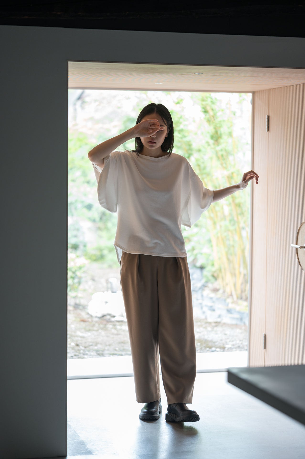 小袖-Tシャツ［和紙70%］