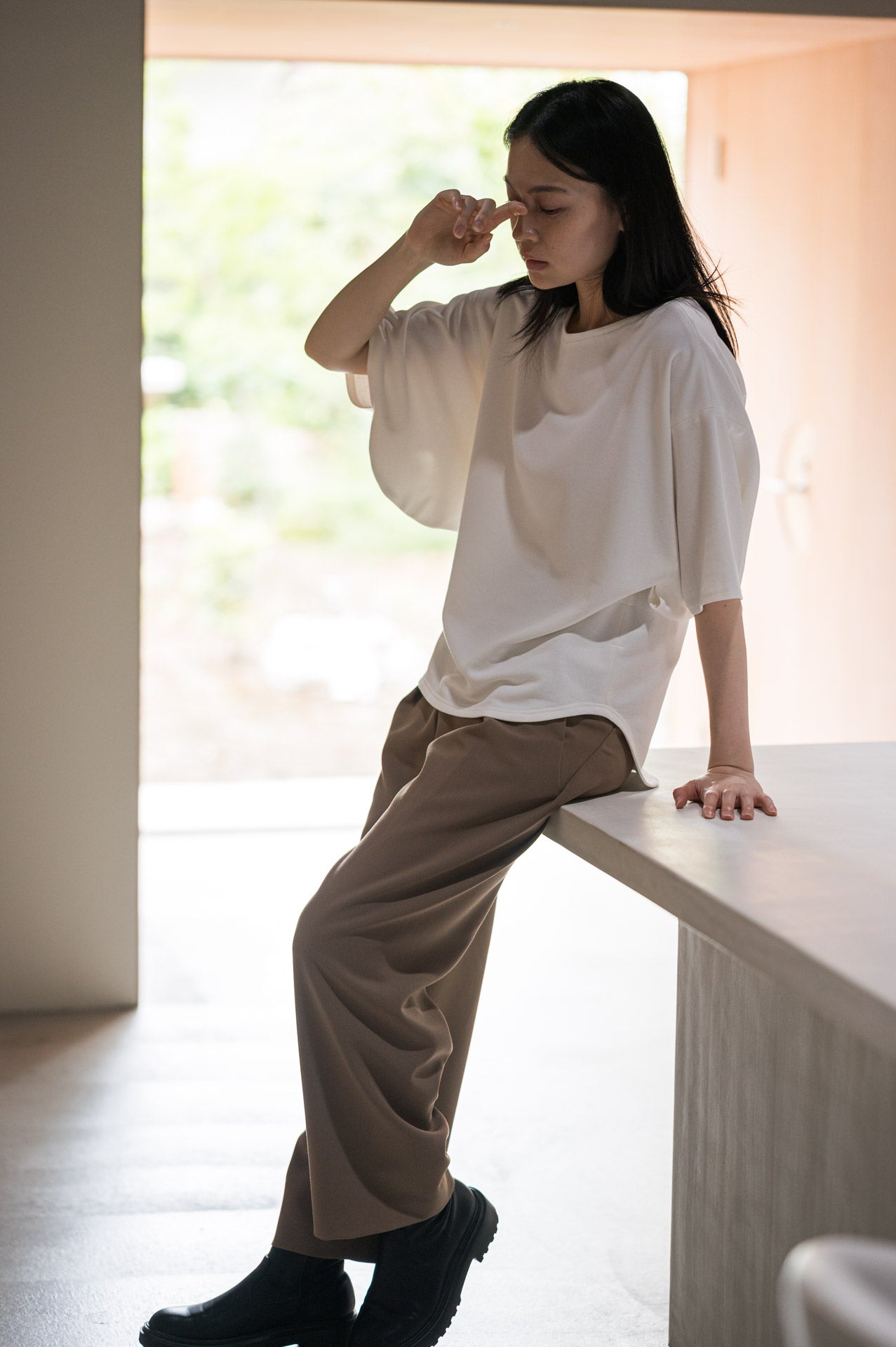 小袖-Tシャツ［和紙70%］