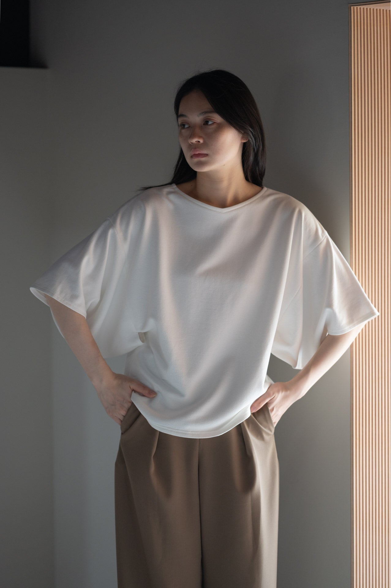 小袖-Tシャツ［和紙70%］