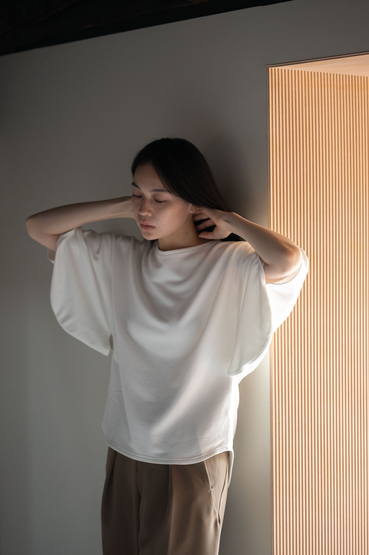 小袖-Tシャツ［和紙70%］